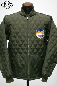 �y���Ԍ���|�C���g5�{�z�N�b�V���}�� CUSHMAN �A�E�^�[ 21504 QUILTING FREEZERFJAKET OLIVE