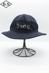 �R�����{ COLIMBO �L���b�v ZB-0601 Doughboy Hat (Army Hat) 2406 FIELD STENCIL �h�D�{�[�C�n�b�g / Indigo Denim