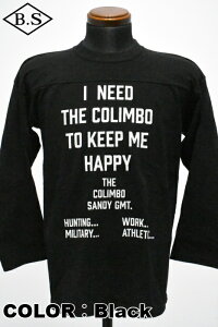 �R�����{ COLIMBO T�V���c ZB-0409 Yonkers Football Tee HAPPINESS SLOGAN