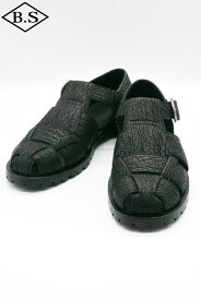 ブラザーブリッジ BROTHER BRIDGE サンダル R011 HEMINGWAY (ヘミングウェイ) CHACOAL BLK/SHARK SKIN