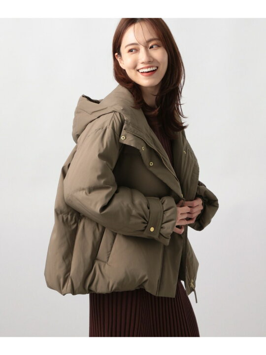 楽天市場】【SALE／30%OFF】フーディーAラインショートダウンコート 