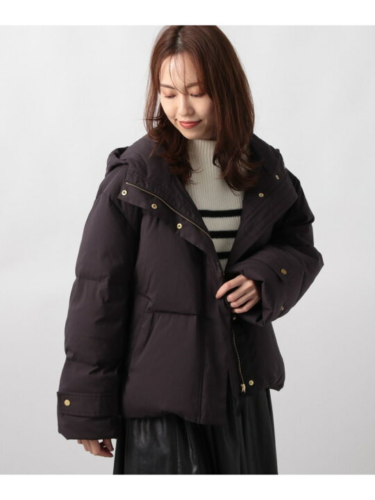 楽天市場】【SALE／30%OFF】フーディーAラインショートダウンコート 
