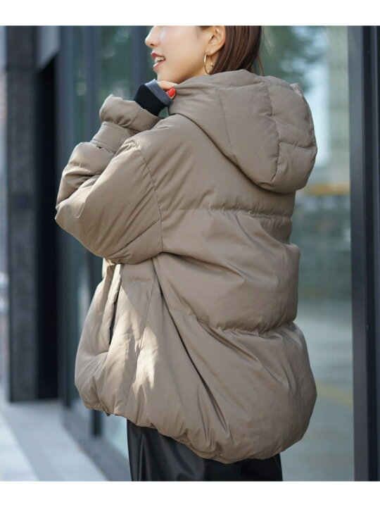 楽天市場】【SALE／30%OFF】フーディーAラインショートダウンコート  