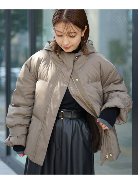 楽天市場】【SALE／30%OFF】フーディーAラインショートダウンコート  
