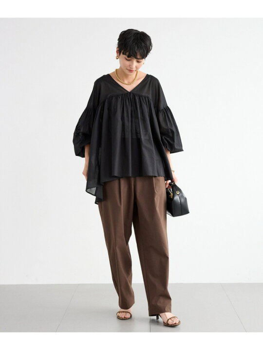 楽天市場】【SALE／20%OFF】ローンギャザーブラウス＜ハンド 