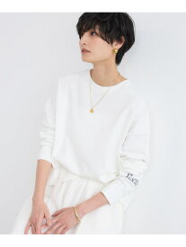 ミニ裏毛プリントロンT / マシンウォッシャブル BARNYARDSTORM バンヤードストーム トップス カットソー・Tシャツ ホワイト ブラウン【先行予約】*【送料無料】[Rakuten Fashion]