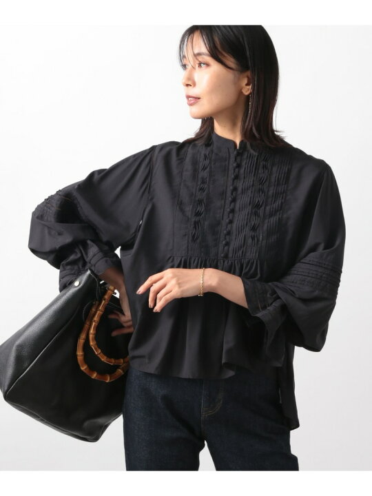 楽天市場】【SALE／14%OFF】ピンタックレースブラウス BARNYARDSTORM 