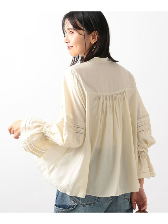 楽天市場】【SALE／14%OFF】ピンタックレースブラウス BARNYARDSTORM 