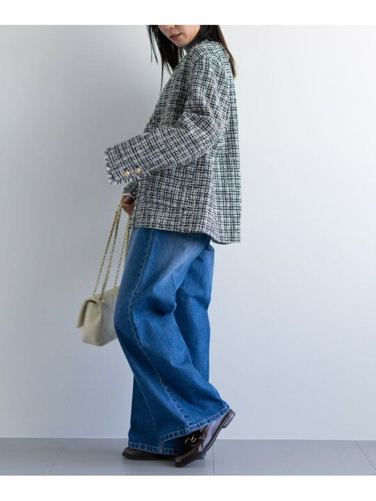 楽天市場】【SALE／30%OFF】ツイードVネックジャケット BARNYARDSTORM 