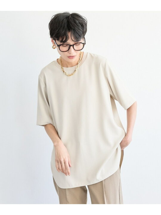 楽天市場】【SALE／50%OFF】ダブルクロスハーフスリーブプルオーバー 