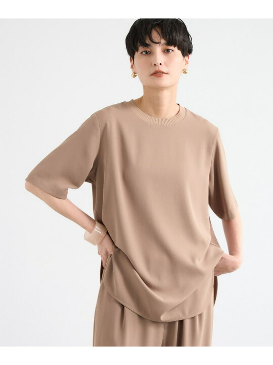 楽天市場】【SALE／50%OFF】ダブルクロスハーフスリーブプルオーバー 