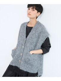 【SALE／50%OFF】起毛金ボタンベスト / ハンドウォッシャブル BARNYARDSTORM バンヤードストーム トップス ベスト・ジレ グレー ホワイト【RBA_E】【送料無料】[Rakuten Fashion]