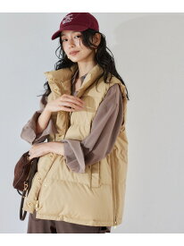 【SALE／60%OFF】サイドZIPダウンベスト＜撥水＞ BARNYARDSTORM バンヤードストーム ジャケット・アウター ダウンジャケット・ダウンベスト ベージュ【RBA_E】【送料無料】[Rakuten Fashion]