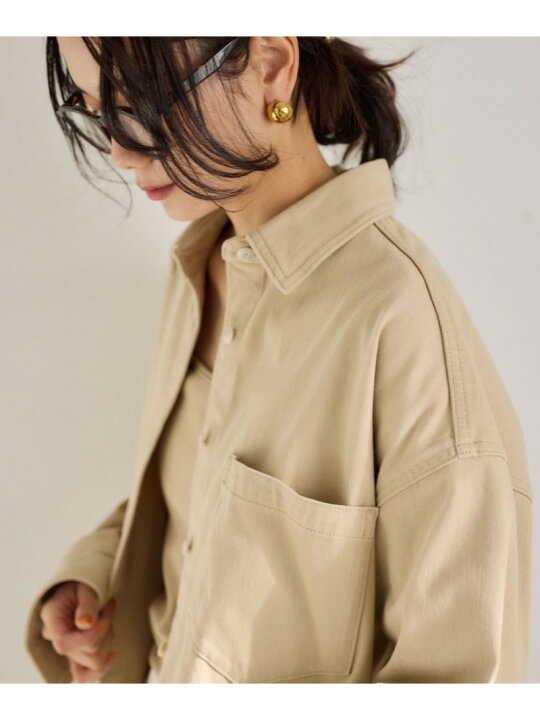 楽天市場】【SALE／52%OFF】カットデニムシャツジャケット 