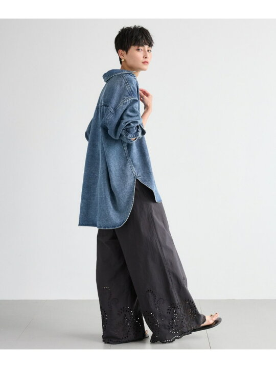 楽天市場】【SALE／20%OFF】ルーズシルエットデニムシャツ 