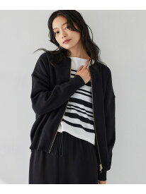 【SALE／10%OFF】【WEB限定】ミラノリブZIPカーデ＜セットアップ対応＞ BARNYARDSTORM バンヤードストーム トップス カーディガン ピンク ネイビー ブラック ブラウン【RBA_E】【送料無料】[Rakuten Fashion]