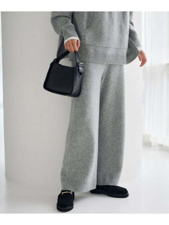 楽天市場】【SALE／60%OFF】ワイドニットパンツ＜セットアップ対応 