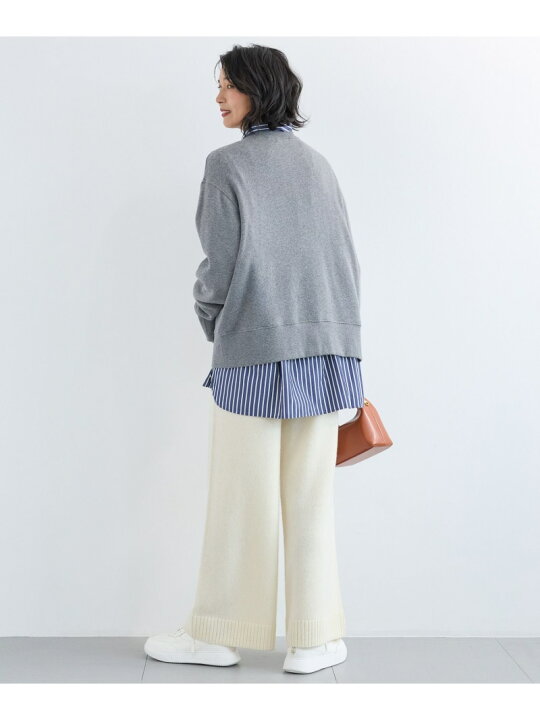 楽天市場】【SALE／60%OFF】ワイドニットパンツ＜セットアップ対応 