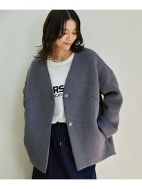 ダンボールジャケット【WEB限定】 BARNYARDSTORM バンヤードストーム ジャケット・アウター ノーカラージャケット グレー ブラック【送料無料】[Rakuten Fashion]