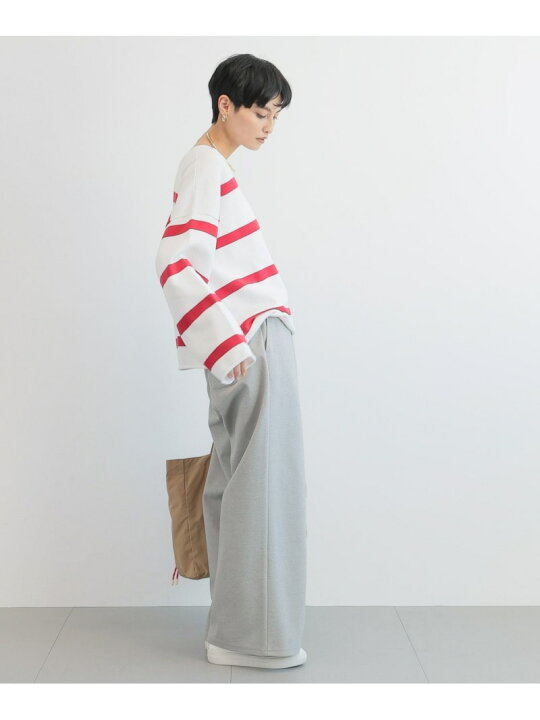 楽天市場】【SALE／37%OFF】2WAY裏毛風ボーダーニット＜ハンド 