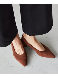 スエードパンプス BARNYARDSTORM バンヤードストーム シューズ・靴 パンプス ブラック ブラウン【送料無料】[Rakuten Fashion]