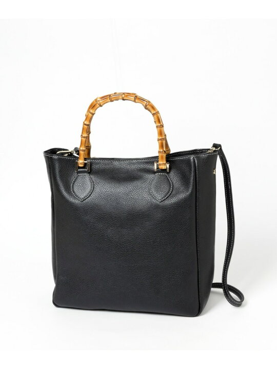 楽天市場】【SALE／50%OFF】MARCO BIANCHINI/バンブーハンドルトート 