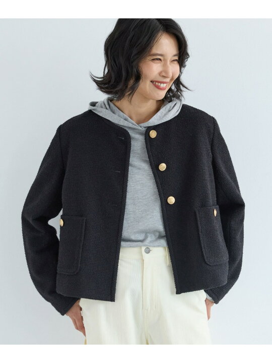 楽天市場】【SALE／50%OFF】ニットツイードジャケット BARNYARDSTORM 