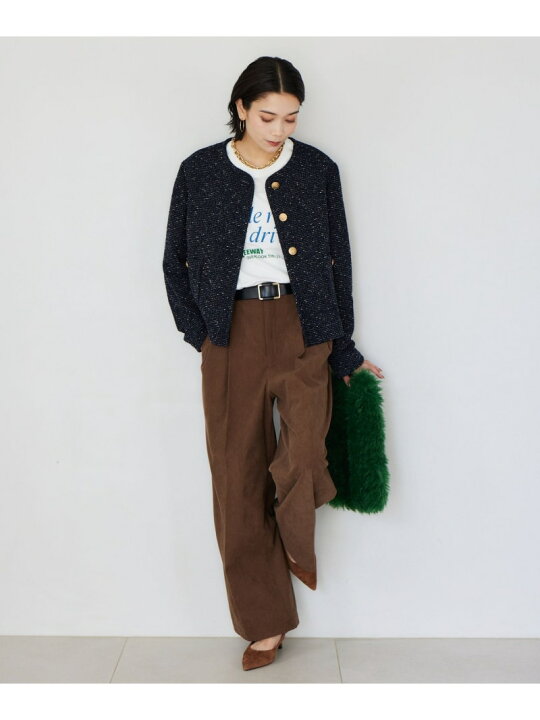 楽天市場】【SALE／50%OFF】ニットツイードジャケット BARNYARDSTORM 