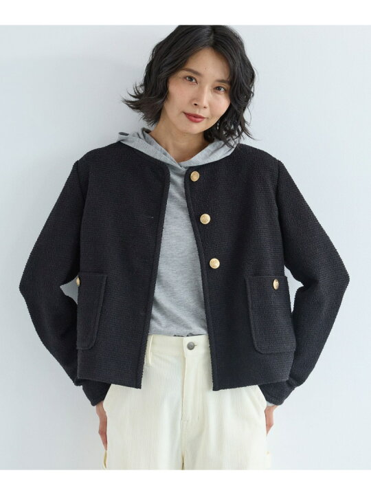 楽天市場】【SALE／50%OFF】ニットツイードジャケット BARNYARDSTORM 
