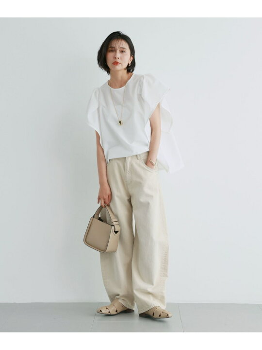 楽天市場】【SALE／20%OFF】スリーブフレアブラウス【WEB限定カラー 