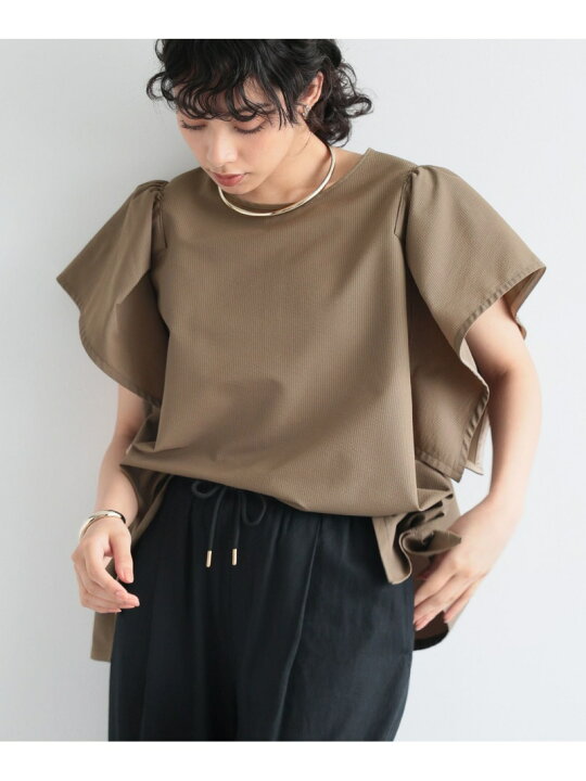 楽天市場】【SALE／20%OFF】スリーブフレアブラウス【WEB限定カラー 