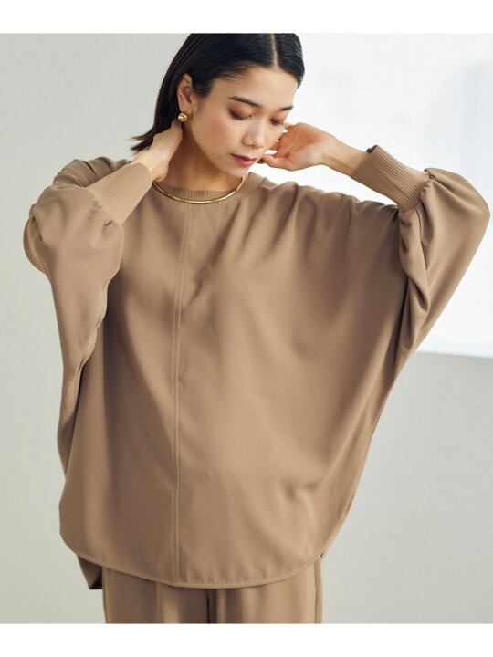 楽天市場】【SALE／50%OFF】ドルマンスリーブダブルクロスプルオーバー 