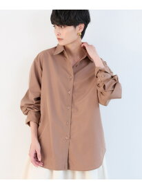 【SALE／20%OFF】2WAYカシュクールシャツ / マシンウォッシャブル BARNYARDSTORM バンヤードストーム トップス シャツ・ブラウス ベージュ【RBA_E】【送料無料】[Rakuten Fashion]
