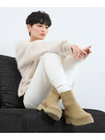 【SALE／50%OFF】【Mazell】厚底バックZIPブーツ Mazell バンヤードストーム シューズ・靴 ブーツ ベージュ ブラック【RBA_E】【送料無料】[Rakuten Fashion]