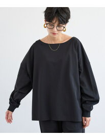 【SALE／60%OFF】ハイテンションワイドプルオーバー BARNYARDSTORM バンヤードストーム トップス カットソー・Tシャツ ブラック【RBA_E】【送料無料】[Rakuten Fashion]