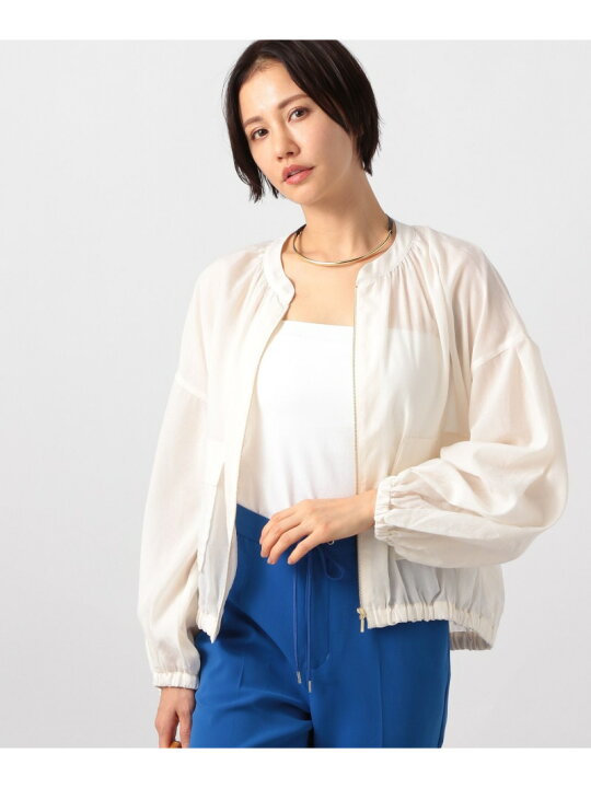 楽天市場】【SALE／40%OFF】リネンスラブブルゾン BARNYARDSTORM バン 