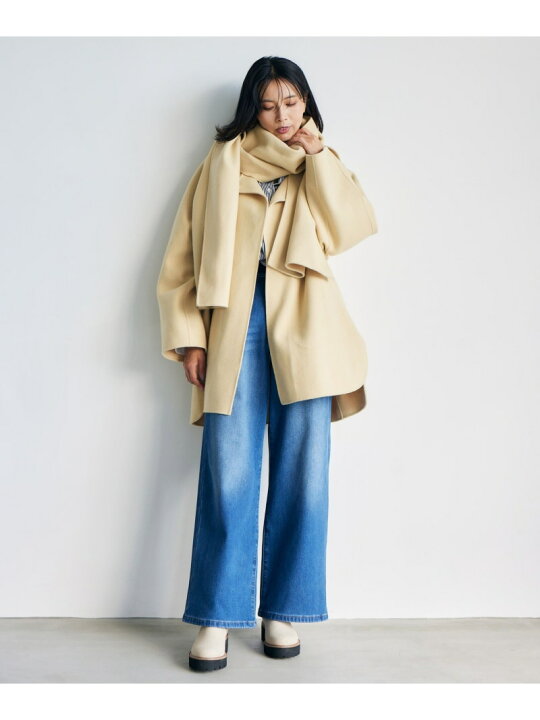 楽天市場】【SALE／40%OFF】ストール付きリバーコート BARNYARDSTORM 