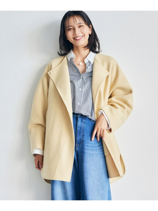 楽天市場】【SALE／40%OFF】ストール付きリバーコート BARNYARDSTORM 