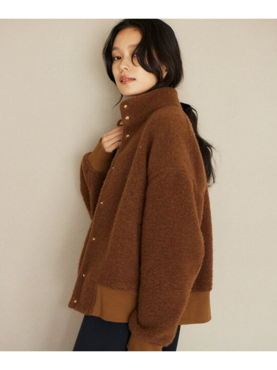 楽天市場】【SALE／50%OFF】スライバーニットブルゾン【WEB限定カラー  