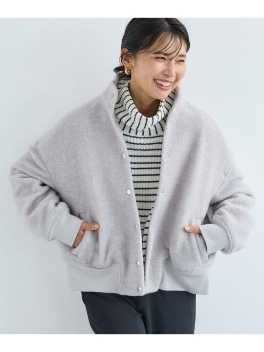 楽天市場】【SALE／50%OFF】スライバーニットブルゾン【WEB限定カラー 