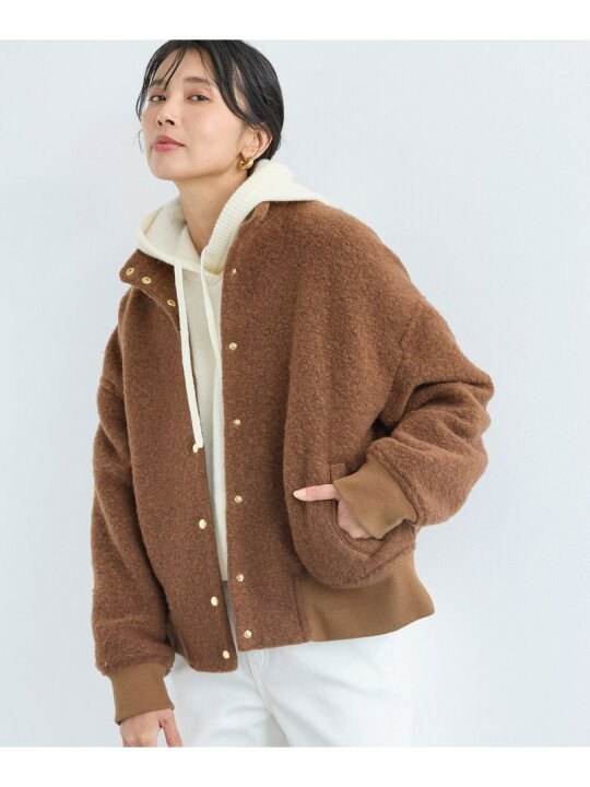 楽天市場】【SALE／50%OFF】スライバーニットブルゾン【WEB限定カラー  