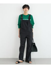 キレイめサロペット【JAPAN FABRIC】 BARNYARDSTORM バンヤードストーム オールインワン・オーバーオール オーバーオール・サロペット カーキグリーン ブラック【送料無料】[Rakuten Fashion]