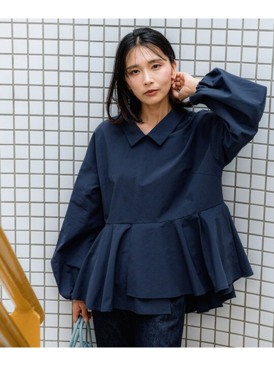 Borders at Balcony コラボバンヤードストーム フリルブラウス 楽天 