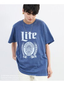 GOOD ROCK SPEED別注 / Miller Lite T BARNYARDSTORM バンヤードストーム トップス カットソー・Tシャツ ホワイト ネイビー【送料無料】[Rakuten Fashion]