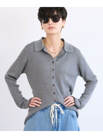 【SALE／20%OFF】シルクコンソフトリブニット / ハンドウォッシャブル BARNYARDSTORM バンヤードストーム トップス ニット ベージュ グレー【RBA_E】【送料無料】[Rakuten Fashion]