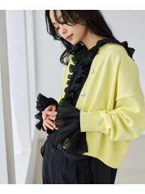 【SALE／20%OFF】フリルフルフルブラウス BARNYARDSTORM バンヤードストーム トップス シャツ・ブラウス ホワイト ブラック【RBA_E】【送料無料】[Rakuten Fashion]