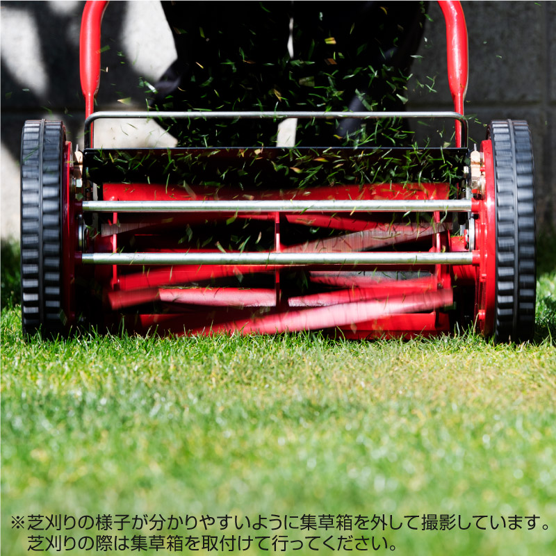 楽天市場】バロネス 手動式芝刈り機 LM4D プロ用刃物を搭載した家庭用