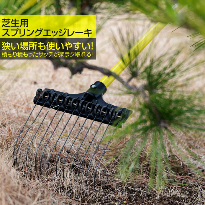 レーキ 芝生 レベリングレーキ 芝生レベリングレーキ レベラーレーキ 芝生レベラー 水平芝生ツール ステンレススチール 芝生レーキ Rocklin™  芝生レベリングレーキ | ステンレススチール表面レベリングツール | 土や土の表面を簡単に水平に | 48インチ x 10インチ ... Insaga (インサガ) 芝生レベリングレーキ 丸みを帯びたエッジ、17x10インチ 芝生を水平にするタイン付きレベリングレーキ