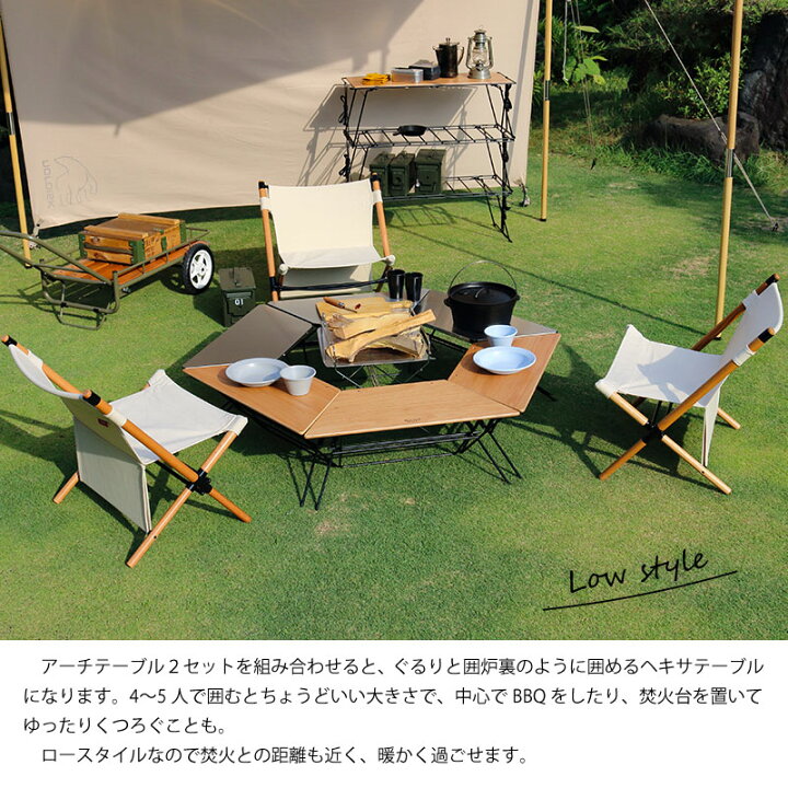 楽天市場】Hang Out ハングアウト Arch Table Stainless Top アーチ 