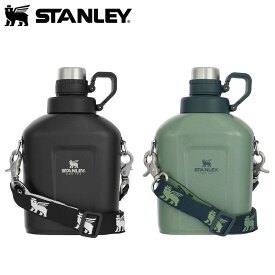 STANLEY スタンレー クラシックカンティーン 1L グリーン マットブラック 水筒 軽量 コンパクト 食洗機可 ステンレス